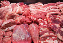 Откриха 1,2 тона месо с неизяснен произход