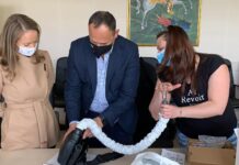 Пречистващи въздуха апарати за лично предпазване на медиците получи УМБАЛ “Свети Георги“