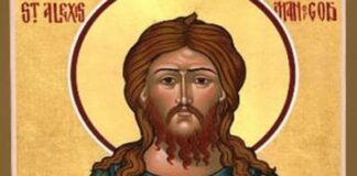 На 17 март християнската църква почита паметта на св. преподобни Алексий, човек Божи