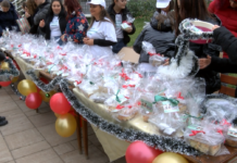 Коледен благотворителен базар на кулинарни изделия