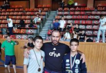 Злато и бронз от международен турнир за борците от СКБ „Димитър Кумчев“