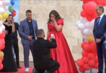 Предложение за брак на изпращането на абитуриентите на ПГ по ХВТ „Св. Димитрий Солунски“