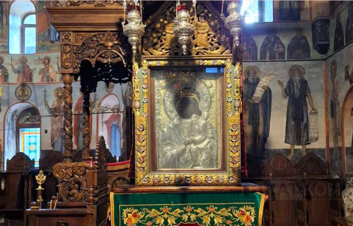 Чудотворната икона в Бачковския манастир