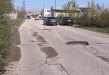 Дупките по околовръстния път на Асеновград стават все повече и все по-големи