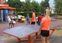 Демонстрация на текбол в центъра на Асеновград, клубът в Асеновград набира желаещи