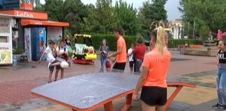 Демонстрация на текбол в центъра на Асеновград, клубът в Асеновград набира желаещи