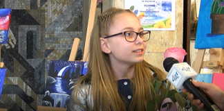 Изложба-живопис на третокласничката Фирдес Халилова даде старта на асеновградските „Дни на книгата“