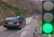 Монтираха светофара на свлачището под Асеновата крепост