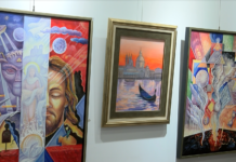 Коледна изложба живопис