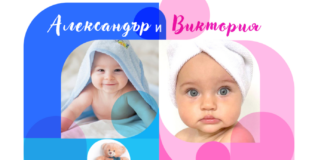 Александър и Виктория – отново на върха на класацията за имена на новородените