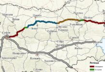 Временно е ограничено движението в изпреварващата лента от км 73 до км 70 на АМ „Хемус“