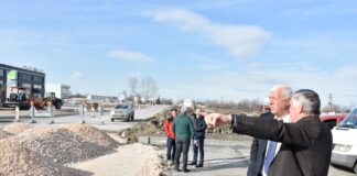 Кметът на Пловдив Здравко Димитров инспектира новоизграждащото се кръгово към Асеновград