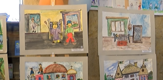 Изложба с илюстрации по книгата на Н. Хайтов ”Разкази с опашки”