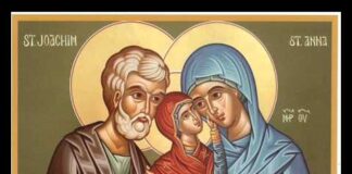 На 9 септември Църквата почита богоотците Йоаким и Анна
