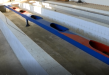 Ремонтират закритата зала по гребане в Асеновград