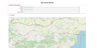 Интерактивна карта визуализира достъпните обекти за хора с увреждания