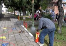 Обучителна евакуация при пожар и игри на тема „Природни бедствия“ се проведоха в ДГ „Мир“ в Асеновград