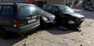 Млада жена блъсна 9 паркирани автомобила в Асеновград