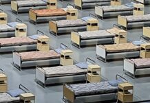 В зала Колодрума разгърнаха полева болница с 300 легла в рамките на военно учение