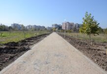 Приключи изграждането на новата алея в „Лаута“, предстои поредното разширение на парка