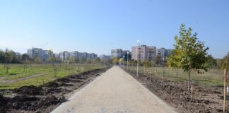 Приключи изграждането на новата алея в „Лаута“, предстои поредното разширение на парка