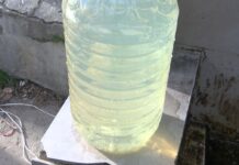 Мътна вода от минерален извор