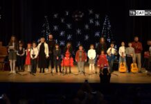 Коледен концерт на Музикална децата от школите по китара, цигулка и пиано към НЧ “Св. преп. Паисий Хилендарски“ 18.12.2025