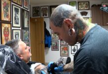 На работа с татуист 14.03.2022