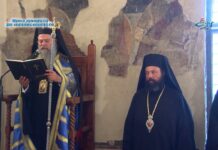 Вечерня в храма Св. Богородица Петричка на Асеновата крепост