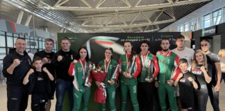 5 медала от Европейското по карате киокушин за 5 спортисти от СК „Оками Дожо“