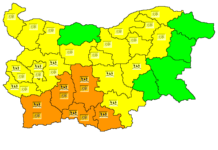 Оранжев код за обилни валежи в пловдивско