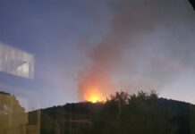 РС ПБЗН: Пожарът над Асеновград не е потушен, но е ограничен