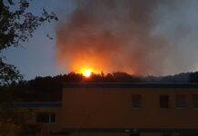 Голям пожар над Асеновград