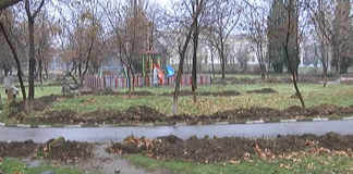 Изграждат система за капково напояване в градския парк