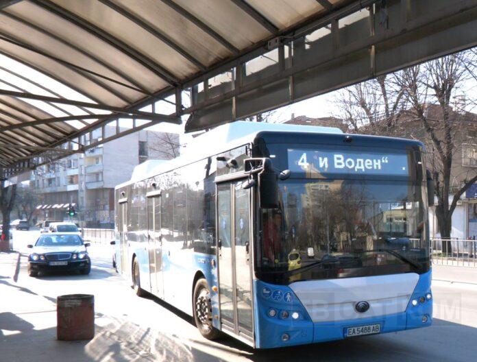 Първите електробуси по линия номер 4
