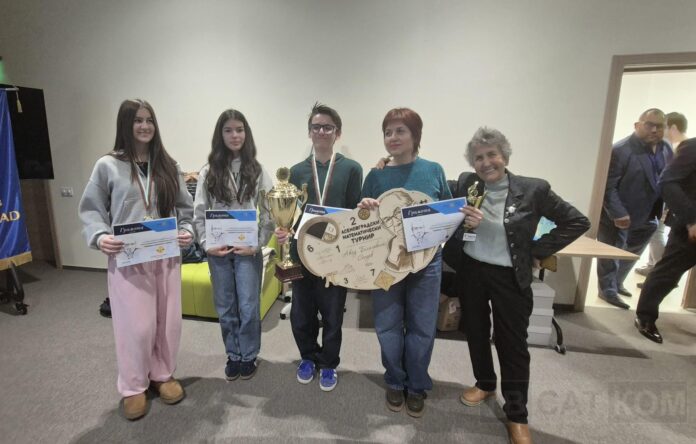 Победителят- отбора на СУ Свети Княз Борис I