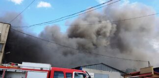 Ще замерват въздуха заради големия пожар в Пловдив