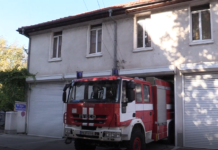 Пожар в складово помещение край Тополово