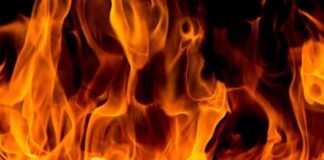 Пожар в кв. „Долни Воден“