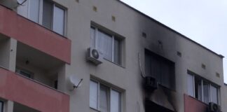 Четиричленно семейство оцеля след пожар в Асеновград