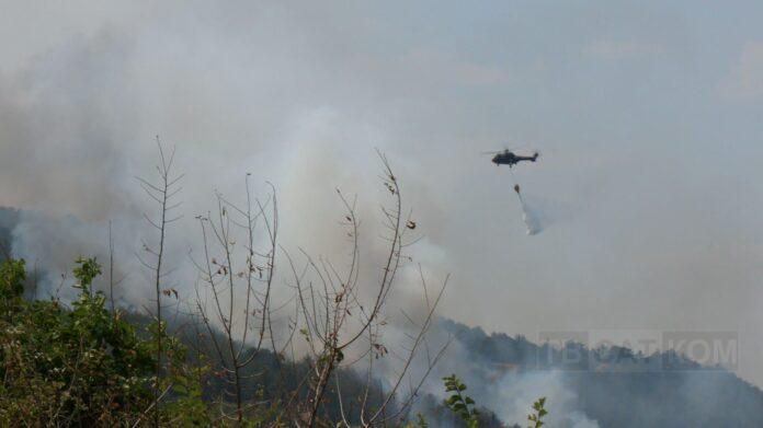 Пожар над Долни Воден