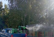 Пръскане срещу кърлежи в училища и детски градини
