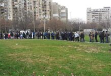 Километрична опашка за безплатно дръвче в Пловдив