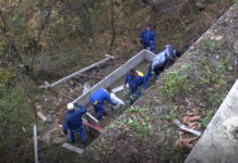 Укрепват пропадналите участъци на пътя над Асенова крепост