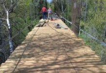 Въженият мост до Гребната база остава затворен докато се ремонтира