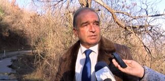 Кметът Христо Грудев направи оглед на дейностите при мястото на свлачището под НПК Асенова крепост