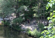 Горещо време, асеновградчани вече търсят прохлада край реката