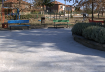 Нови алеи има в централния парк на с.Златовръх