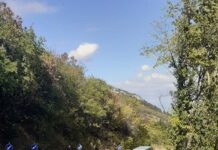 Изграждат фундаментите на подпорната стена при свлачището под Асенова крепост