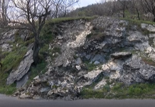 Утре ще почистят падналите камъни по пътното платно над Асеновата крепост